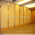 sound insulation operable wall partition for hall